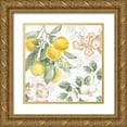 thumbnail image 1 of Grove, Beth 15x15 Gold Ornate Wood Framed with Double Matting Museum Art Print Titled - Citrus Charm VI, 1 of 4
