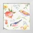 thumbnail image 1 of Grove, Beth 15x15 White Modern Wood Framed Museum Art Print Titled - Floral Focus Pattern IIIA, 1 of 4