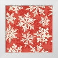 thumbnail image 1 of Grove, Beth 15x15 White Modern Wood Framed Museum Art Print Titled - Holiday Flora Pattern VIIA, 1 of 4