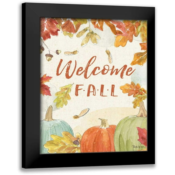 Grove, Beth 15x18 Black Modern Framed Museum Art Print Titled - Falling for Fall VI