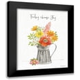 thumbnail image 1 of Grove, Beth 15x18 Black Modern Framed Museum Art Print Titled - Farmhouse Floral VII, 1 of 5