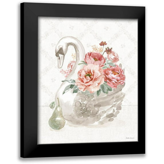 Grove, Beth 15x18 Black Modern Framed Museum Art Print Titled - Timeless Romance IV