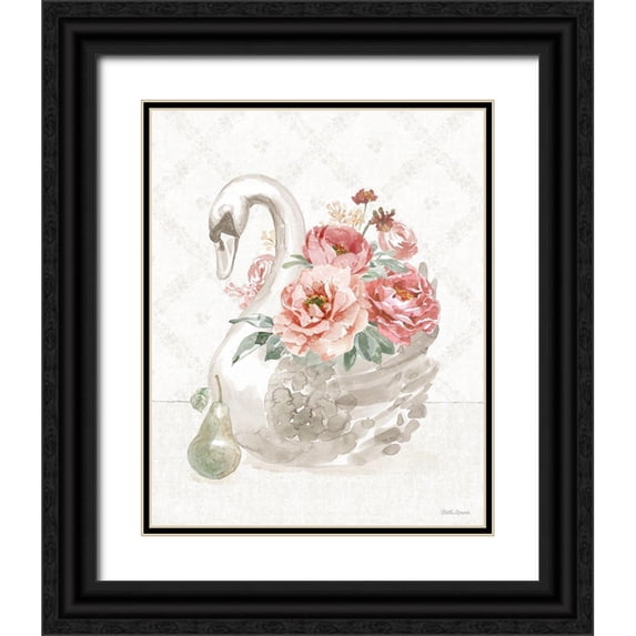Grove, Beth 15x18 Black Ornate Wood Framed with Double Matting Museum Art Print Titled - Timeless Romance IV