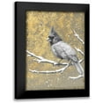 thumbnail image 1 of Grove, Beth 19x24 Black Modern Framed Museum Art Print Titled - Winter Birds Cardinal Neutral, 1 of 5