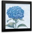 thumbnail image 1 of Grove, Beth 20x20 Black Modern Framed Museum Art Print Titled - Blue Hydrangea III, 1 of 5