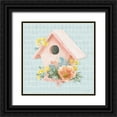 thumbnail image 1 of Grove, Beth 20x20 Black Ornate Wood Framed with Double Matting Museum Art Print Titled - Gardenscape XI, 1 of 4