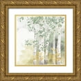 thumbnail image 1 of Grove, Beth 20x20 Gold Ornate Wood Framed with Double Matting Museum Art Print Titled - Natures Leaves III Sage, 1 of 4