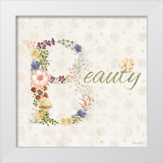 Grove, Beth 20x20 White Modern Wood Framed Museum Art Print Titled - Cottage Charm X