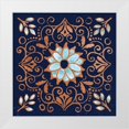 thumbnail image 1 of Grove, Beth 20x20 White Modern Wood Framed Museum Art Print Titled - October Garden IX Blue, 1 of 4