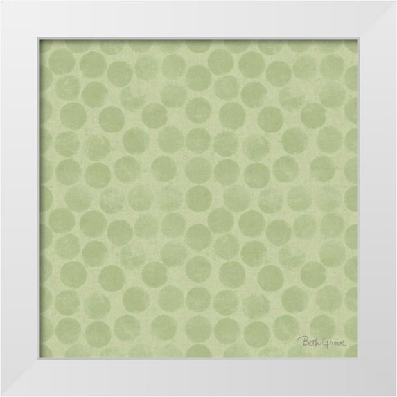 Grove, Beth 20x20 White Modern Wood Framed Museum Art Print Titled - Springtime Bloom Pattern IIIB