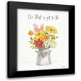 thumbnail image 1 of Grove, Beth 20x24 Black Modern Framed Museum Art Print Titled - Farmhouse Floral VI, 1 of 5