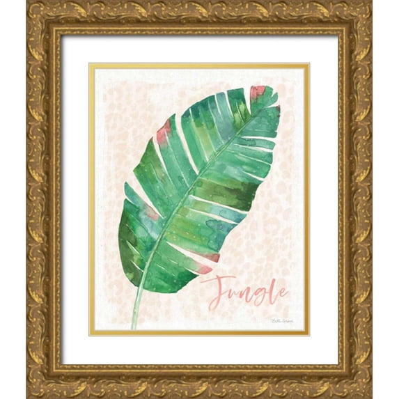 Grove, Beth 20x24 Gold Ornate Wood Framed with Double Matting Museum Art Print Titled - From the Jungle X