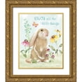 thumbnail image 1 of Grove, Beth 20x24 Gold Ornate Wood Framed with Double Matting Museum Art Print Titled - Sweet Bunnies II, 1 of 4