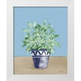 thumbnail image 1 of Grove, Beth 20x24 White Modern Wood Framed Museum Art Print Titled - Herb Garden V White Navy, 1 of 4