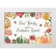thumbnail image 1 of Grove, Beth 24x17 White Modern Wood Framed Museum Art Print Titled - Harvest Bouquet I, 1 of 4