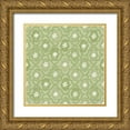 thumbnail image 1 of Grove, Beth 26x26 Gold Ornate Wood Framed with Double Matting Museum Art Print Titled - Springtime Bloom Pattern IVC, 1 of 4