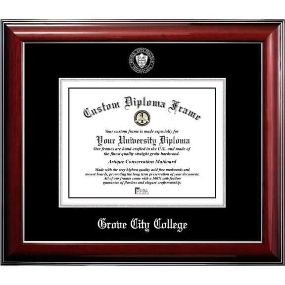 Grove City College Classic Diploma Frame