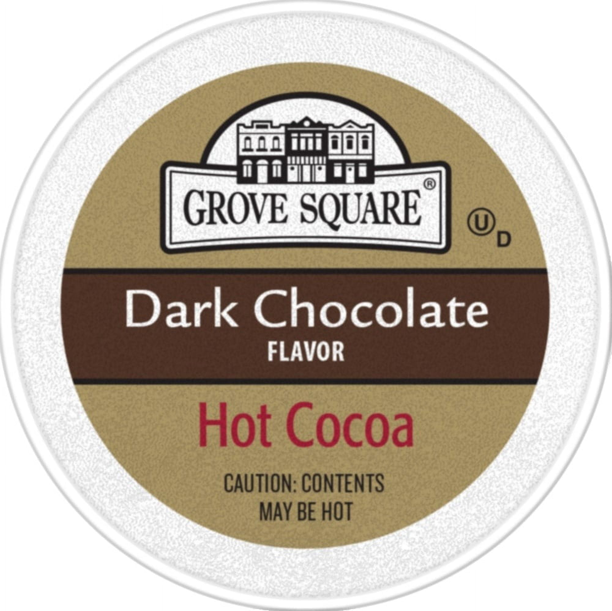 Grove Square Dark Chocolate Hot Cocoa K-Cups, 24 Count for Keurig