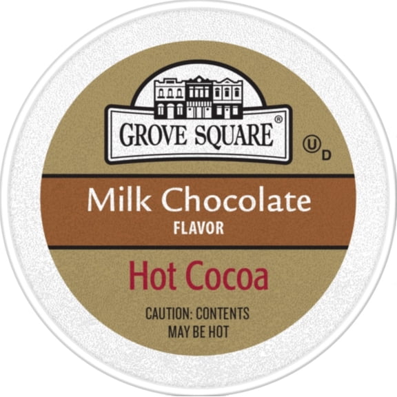 Grove Square K-Cups - Hot Cocoa Mix - Milk Chocolate, 12 Count