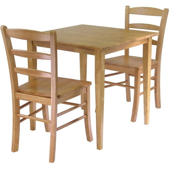 Groveland 3-Piece Dining Set, Light Oak