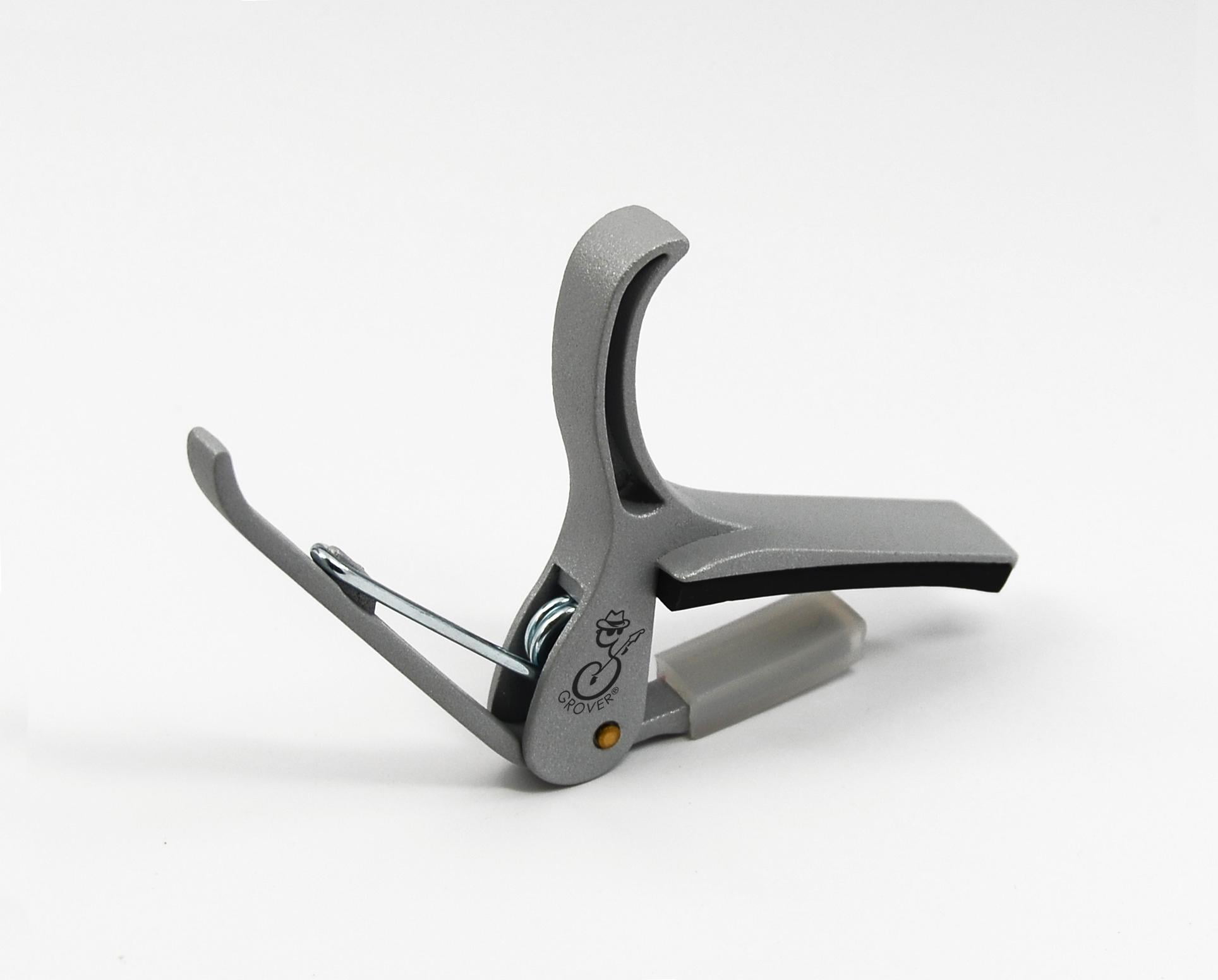 Grover GP750SL Ultra Capo Matte Silver Finish