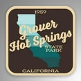 thumbnail image 1 of Grover Hot Springs State Park Decal Sticker | 4-Inches By 4-Inches | Vinyl Sticker | UV Protective Laminate | SP007, 1 of 1