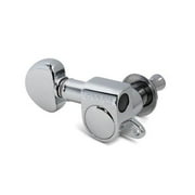 Grover Mini Roto Grip Guitar Tuner 6-In-line, Chrome