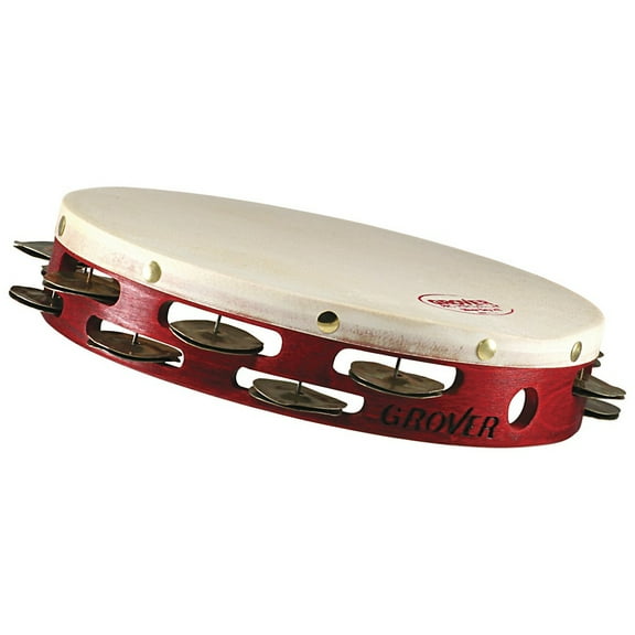 Projection-Plus Double-Row Heat Treated Silver Tambourine