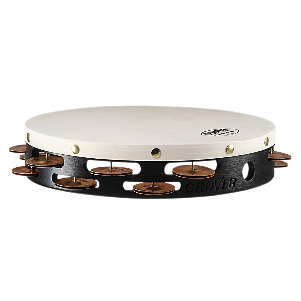 Grover Pro Projection-Plus Double-Row Phosphor Bronze Tambourine 10 in.