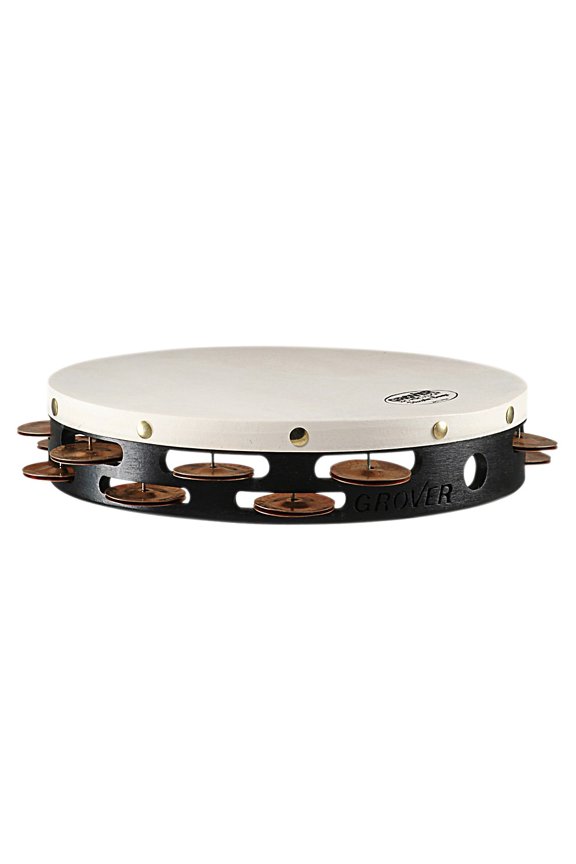 Grover Pro Projection-Plus Double-Row Phosphor Bronze Tambourine 10 in.