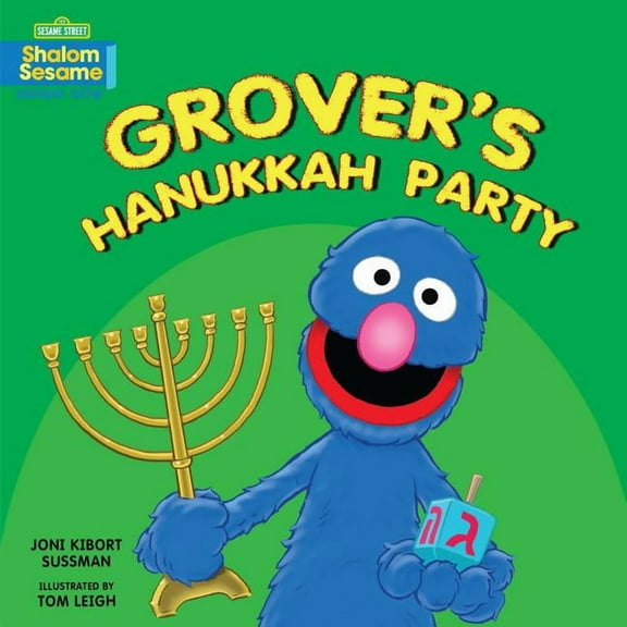 Grover's Hanukkah Party, (Board Book)