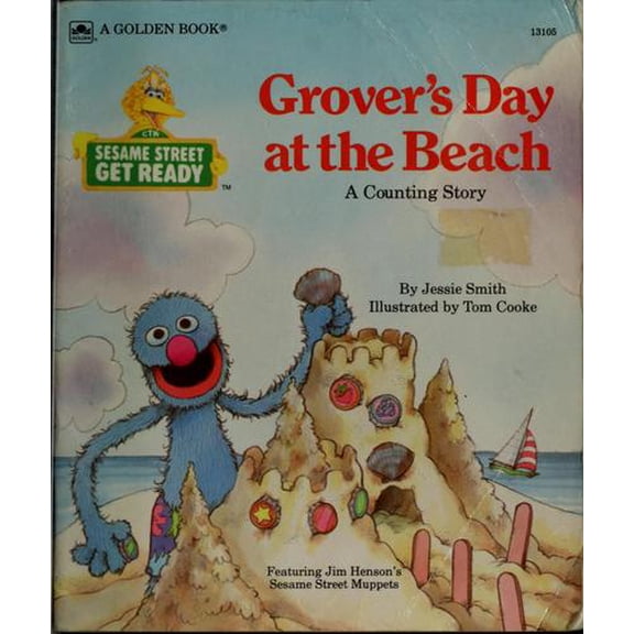 Pre-Owned Grover's Day at the Beach (Sesame Street Get Ready) (Paperback) 030713105X 9780307131058