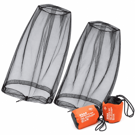 Grovevia Net Mesh, Neck Netting From Insect Bug Bee Mosquito Gnats for Any Outdoor Lover Black