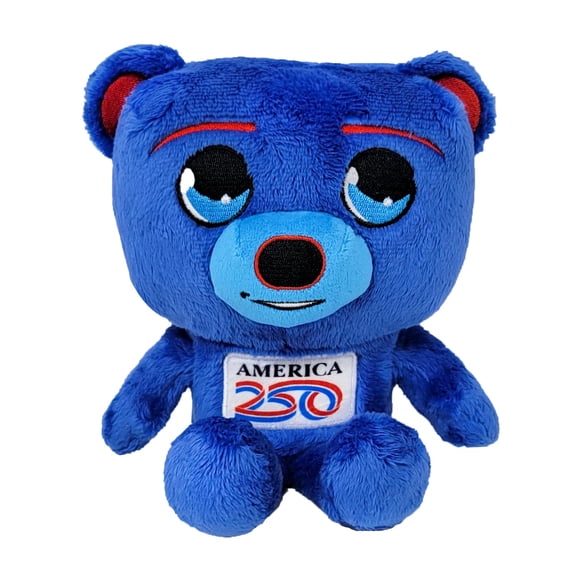 Grovii x America 250 Midori Chibi U.S. Bear Plushie (8) | Super Soft & Sustainable