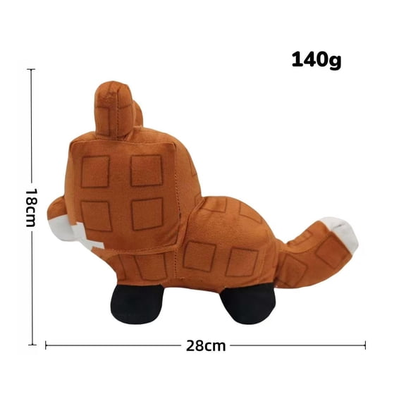 Grow A Garden Plush Toy Planting Garden Raccoon Red Fox Brown Animal Doll