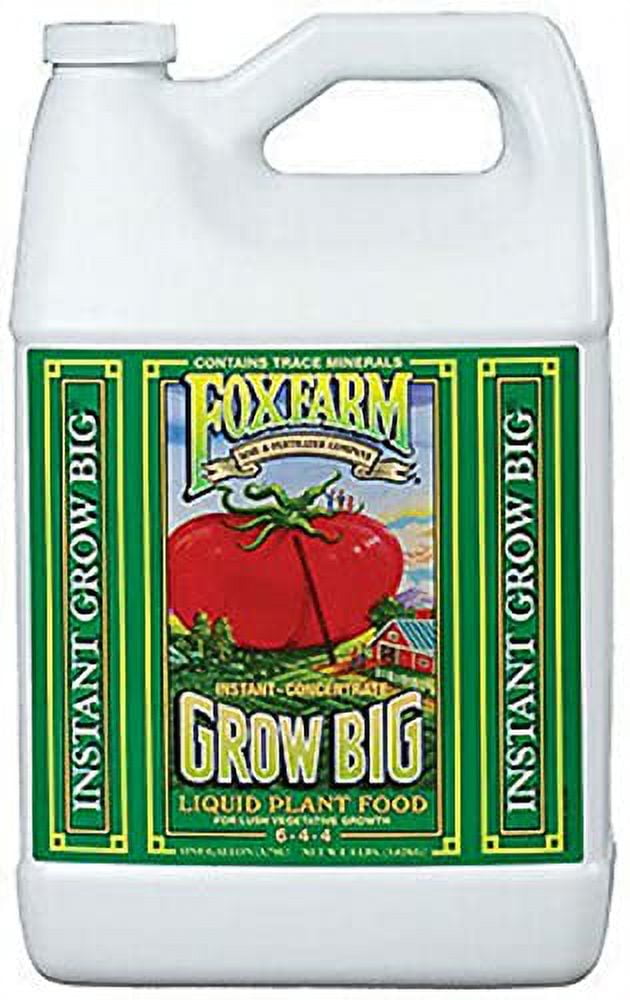 Grow Big Liquid Plant Food Concentrate, 1Gallon