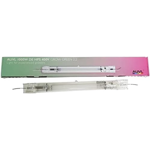 Grow Green 2.2 1000W DE HPS 400V Double Ended High Pressure Sodium Grow Lamp$$Garden &