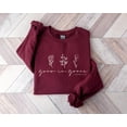 thumbnail image 1 of Grow In Grace Sweatshirt, Bible Verse Shirt, Religious Sweater, Blessed Sweatshirt, Religious Shirt, Christian Shirts, 1 of 2