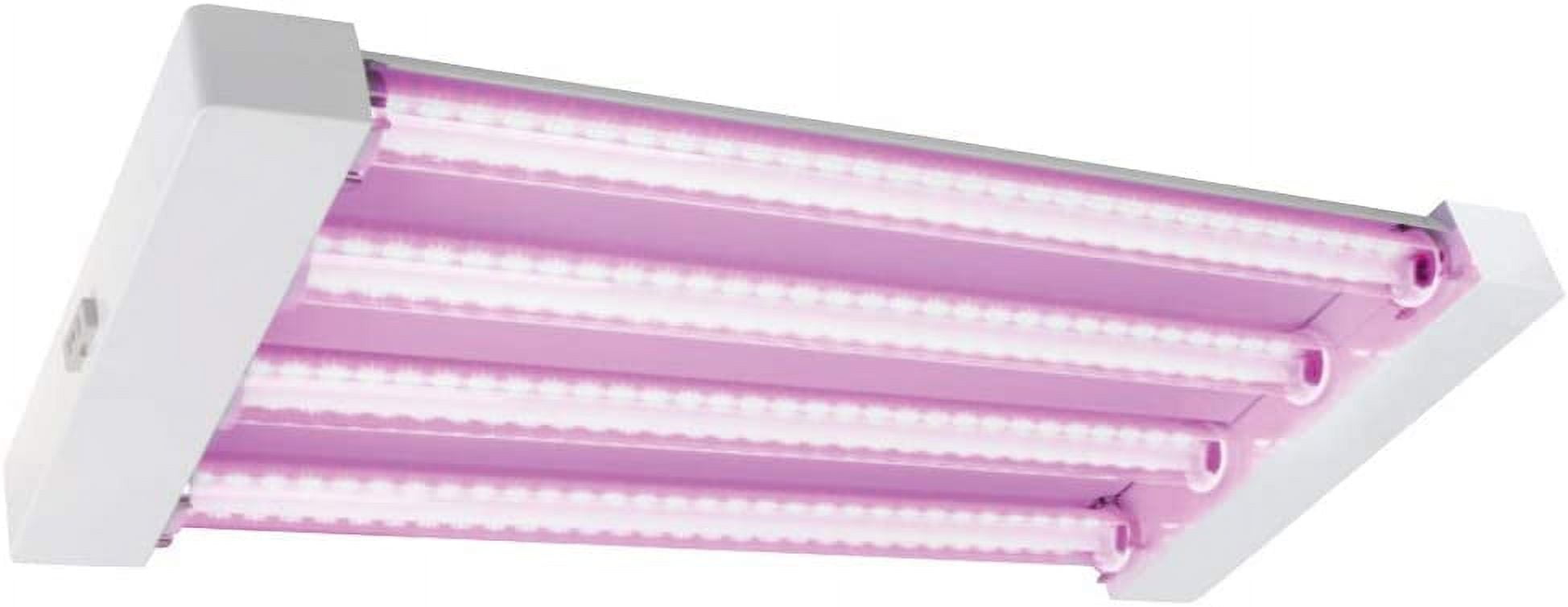 Luxe Hydro Greenhouse 24" LED Grow Light, Quad Head, 60W, Linkable