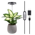 thumbnail image 1 of Grow Light, Full Spectrum LED Plant Light for Indoor Plants, Height Adjustable Growing Lamp with Auto On/Off Timer 4/8/12H, 4 Dimmable Brightness, Ideal Small Pack of 3, Warm White, 1 of 5