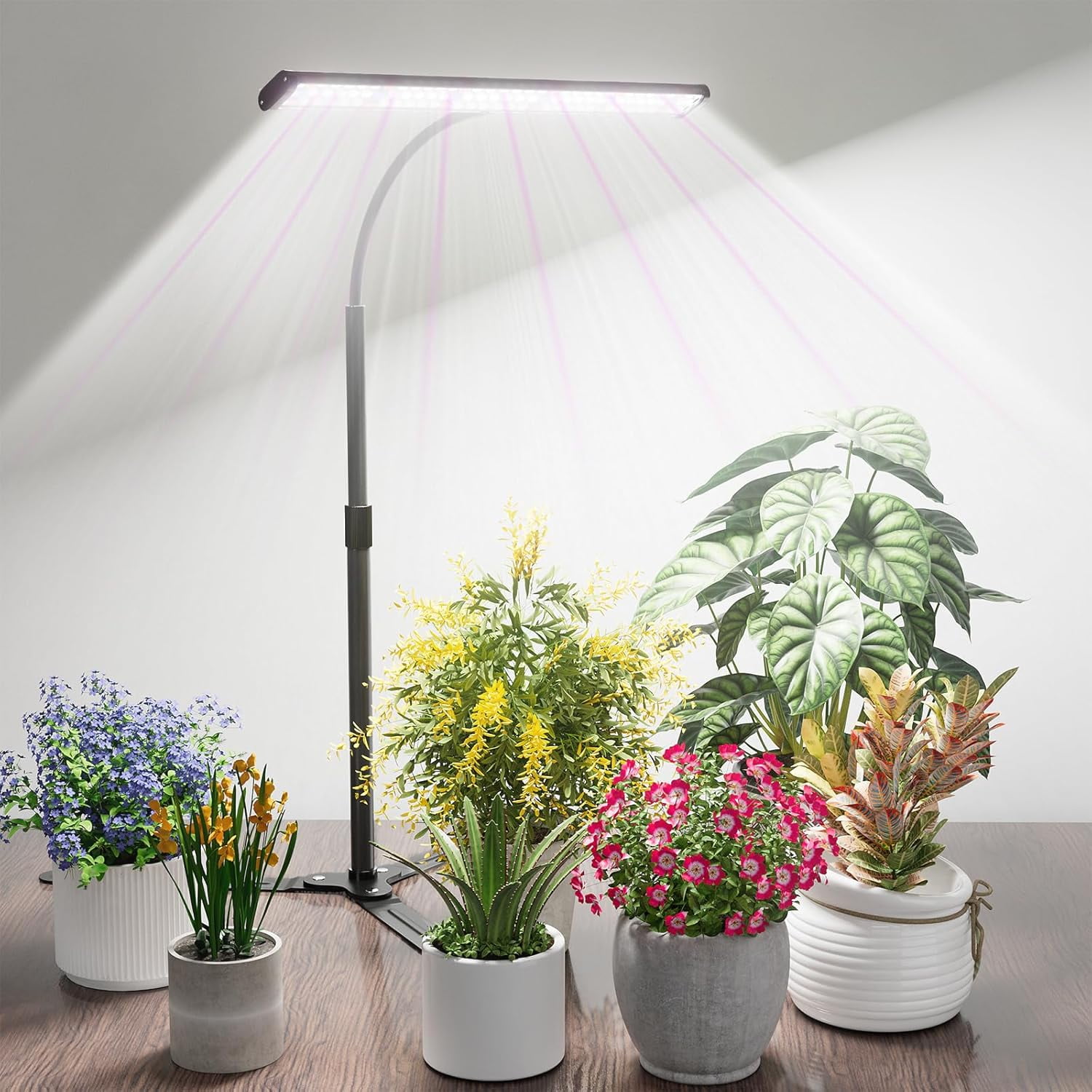 Grow Light for Indoor Plants Growing, 6000K 108LED Full Spectrum