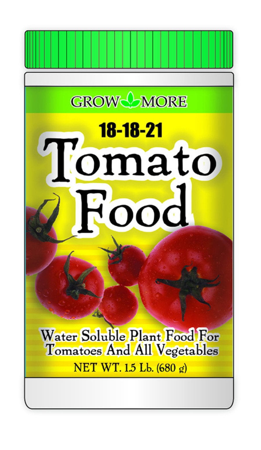 Grow More Tomato Food Water Soluble Fertilizer 181821, 1.5 Lb