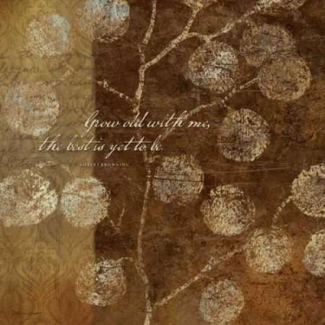Grow Old Canvas Art - Stephanie Marrott (24 x 24)