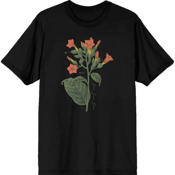 Grow Positive Cigar Plant Men's Black Crew Neck Short Sleeve Tee-XXL