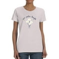 thumbnail image 1 of Grow Positive Thoughts Daisies T-Shirt Women -Image by Shutterstock, Female 3X-Large, 1 of 4
