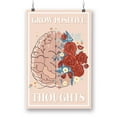 thumbnail image 1 of Grow Positive Thoughts. Poster - Smartprints Designs,, 1 of 3