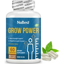 Grow Power - Support Bone Strength, Immunity, Healthy Growth for Age (10+), 60 Capsules