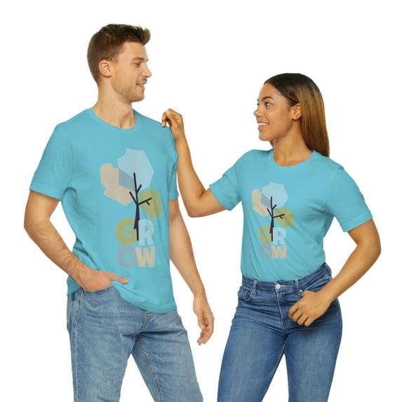 Grow Tree Save A Planet Unisex Jersey Short Sleeve Tee