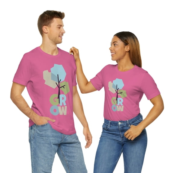 Grow Tree Save A Planet Unisex Jersey Short Sleeve Tee