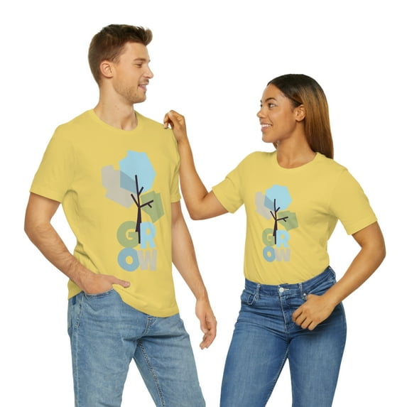 Grow Tree Save A Planet Unisex Jersey Short Sleeve Tee